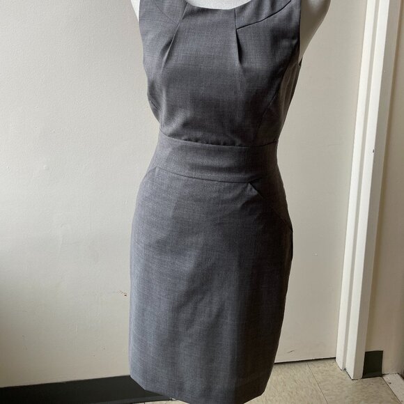 J.Crew Chic Tailored Wool Dress / Robe tailleur en laine J.Crew - Picture 1 of 5
